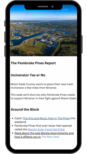 Landing Page Phone Frame